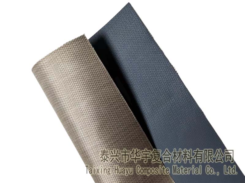 One Side PTFE Coated Fiberglass Fabric Grey